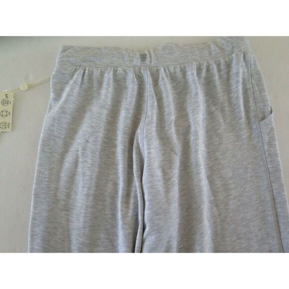 Max Studio Performance Sz Small MA0234B00 PullOn Crop Jogger Mesh Gray Pants $65 - Picture 7 of 8